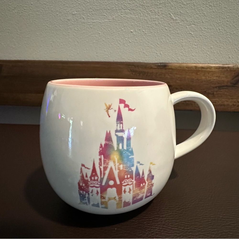 Tokyo Disney Resort 40th Anniversary Pink & White Cinderellas Castle Mug